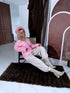 "QUEST Y26001" jacket - soft pink